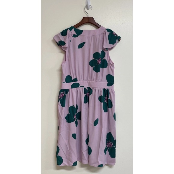Kate Spade Grand Floral A-line Pink Dress Women's 10 NWOT - Picture 6 of 12